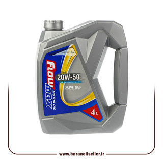روغن موتور نفت پارس مدل فلومکس 20W50 SJ حجم 4 لیتر