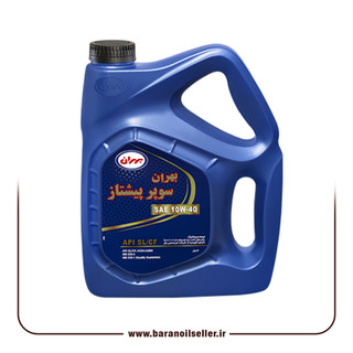 روغن موتور بهران سوپر پیشتاز 10w40 SL حجم 4 لیتر