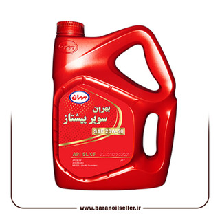 روغن موتور بهران سوپر پیشتاز پریمیوم 20w50 SL حجم 4 لیتر