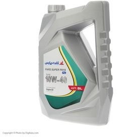 روغن موتور بنزینی نفت پارس سوپر پایا 10W40 SL مالتی گرید نیمه سنتزی حجم 4 لیتر