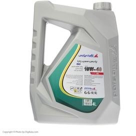 روغن موتور بنزینی نفت پارس سوپر پایا 10W40 SL مالتی گرید نیمه سنتزی حجم 4 لیتر