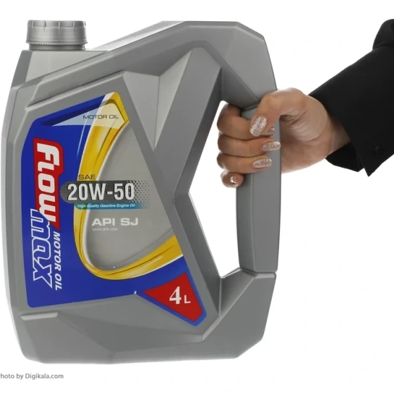 روغن موتور نفت پارس مدل فلومکس 20W50 SJ حجم 4 لیتر