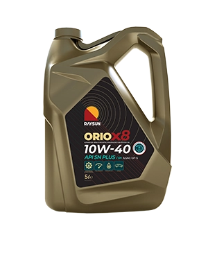 روغن موتور ریسان  Raysun Orio X8 10W-40 SN حجم 5 لیتر
