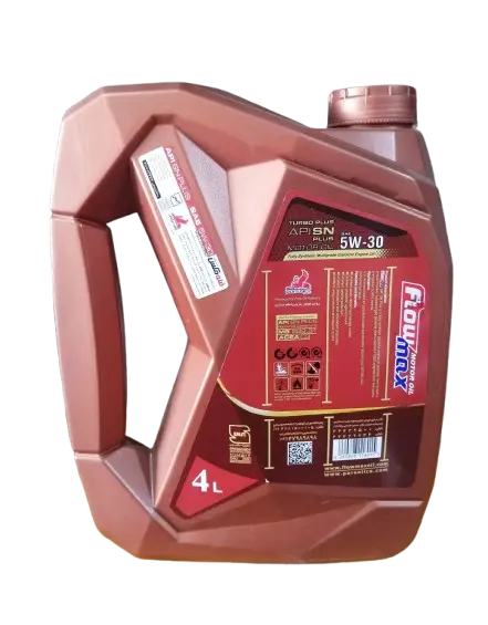 روغن موتور بنزینی فلومکس توربوپلاس مدل 5W-30 SN حجم 4 لیتر