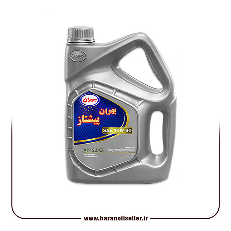 روغن موتور بهران پیشتاز 10w40 SJ حجم 3.5 لیتری نیمه سنتتیک