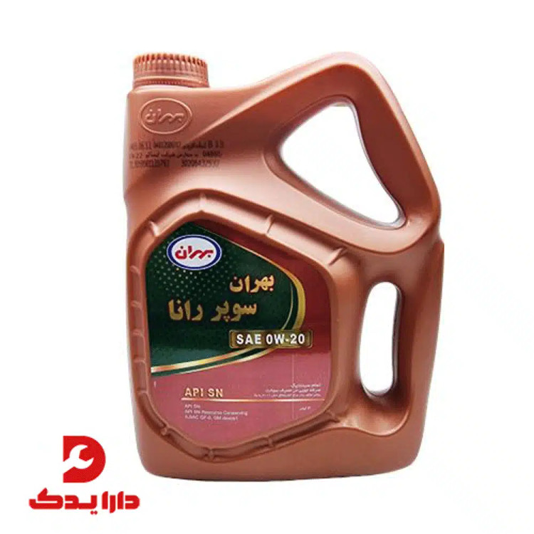 روغن موتور 0W-20 XU7P بهران سوپر رانا | تمام سنتتیک حجم ۴ لیتر
