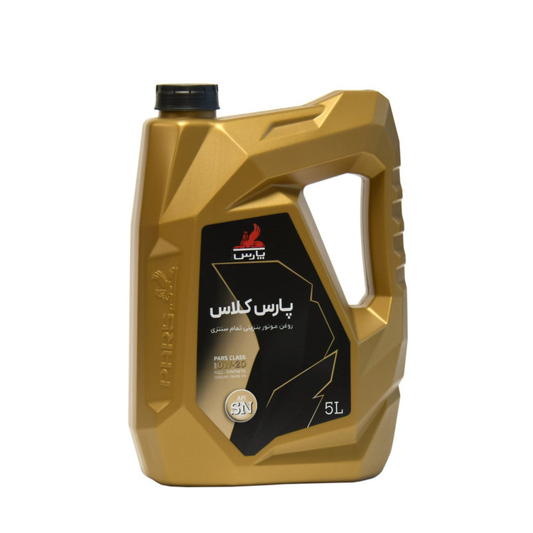 روغن موتور پارس کلاس مدل 0W20 SN حجم 5 لیتر