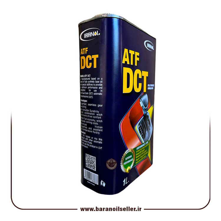 روغن گیربکس اتوماتیک دوکلاچه ایرانول ATF DCT حجم 1 لیتر