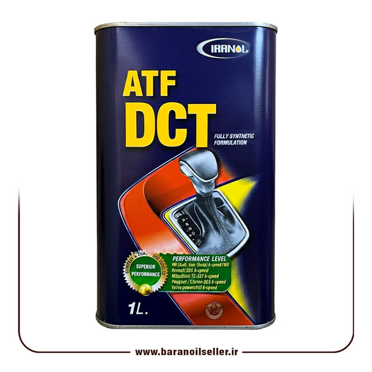 روغن گیربکس اتوماتیک دوکلاچه ایرانول ATF DCT حجم 1 لیتر